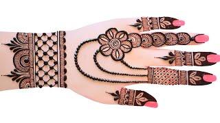 Stylish Easy Mehandi design Front hand Mehndi design|Simple Mehandi ka design|Mehndi designs|Mehandi