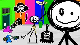 AMONG US in COLOR OR DIE Roblox | Toonz Animation