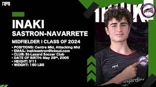 Inaki Sastron-Navarrete 2023 Soccer Highlights