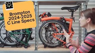 Brompton 2025 C Line Colours and Specs