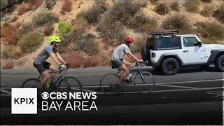 Mount Diablo bike turnouts celebrated as a life-saving success story