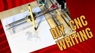 How to make Homework Writing Machine at home // upload diy cnc writing upgrade