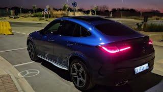 Night Features and POV Drive - 2024 Mercedes-Benz GLC Coupe 220d AMG Line - Some Nights are better!