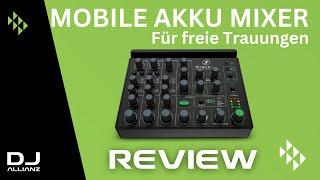 Mobile Akku Mixer für freie Trauungen - Mackie MobileMix