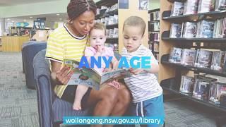 Wollongong City Libraries advertisement