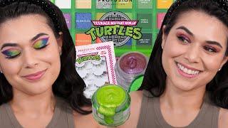 FORGET Neutral Eyeshadow! NEW Profusion  Teenage Mutant Ninja Turtles Collection Try On