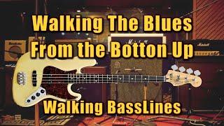 Walking the Blues: from the Botton Up | Walking Bass Line 》Lesson #03