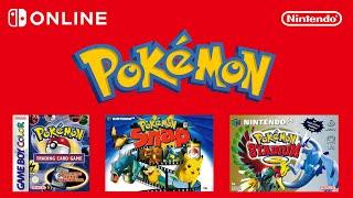 Genießt eine Auswahl an klassischen Pokémon-Spielen und mehr! (Nintendo Switch)