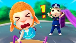 Safe Games on the Playground | Cartoon for Kids | Dolly and Friends