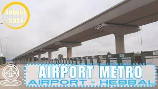 Bangalore Metro || Blue Line || Phase 2B || Airport to Hebbal || AUG 2024 #bangaloremetro #bmrcl