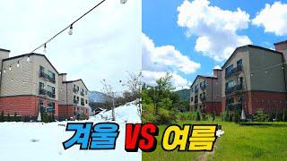 여름 VS 겨울, 어떤 계절 좋아해요? 도심속 숲세권빌라에서 누리는 사계절 전용면적 99㎡ 36평형 대형평수 건축주 직접 거래합니다  (No.3530)[인천신축빌라]