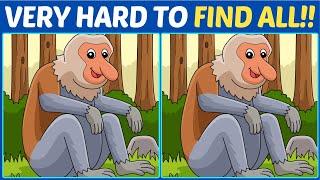 【Spot the Difference】 Enhance Concentration in a 10-Minute Brain Workout!【Find the Difference】