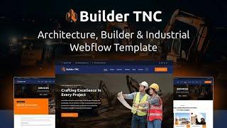 How To Use Builder TNC Webflow Template | Construction Businesses Webflow Template