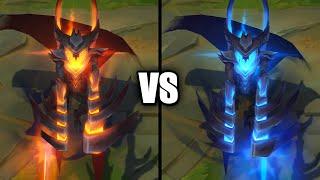 High Noon Lucian Mythic Chroma Comparison (League of Legends)