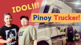 Nahuli ko din si IDOL PINOY TRUCKER!!! | Buhay Canada