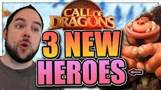 New Season & Three New Heroes [huge update!] Call of Dragons