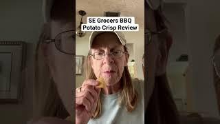 Better than Pringles BBQ? Food review of SE Grocers BBQ Crisps  #shorts #viral #trending #food