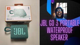 JBL GO 3 waterproof speaker review