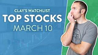 Top 10 Stocks For March 10, 2025 ( $RGTI, $BTOG, $GV, $BBAI, $NVDA, and more! )