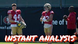 Instant Analysis of Week 1 of 49ers OTAs