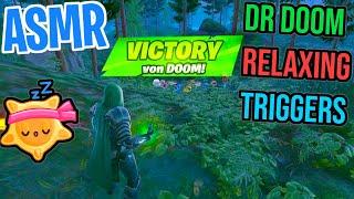 ASMR Gaming  Fortnite Doctor Doom Powerful Relaxing Triggers  Controller Sounds + Whispering 