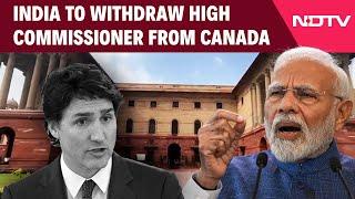 India Canada News | India To Withdraw High Commissioner From Canada | India Canada News