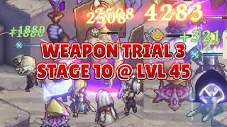 Weapon Trial 3 lv65 Team lv45 [Sword of Convallaria] Step-by-Step Guide