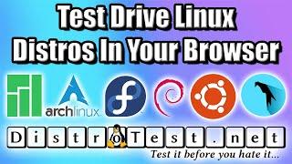 Test Linux Distros In Your Web Browser   Over 1000 Flavors!