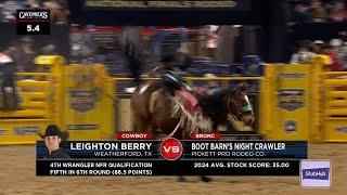 Leighton Berry vs Night Crawler | 91 pts | 2024 NFR Round 10