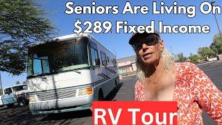 Day In The Life of Senior Living On $289 per Month In Her RV Life