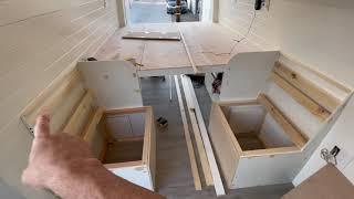 Van Build | Building a bed frame and seats