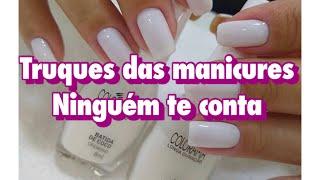 Como fazer o branquinho sem manchas em casa Usar esmalte branco sem deixar manchado na unhas