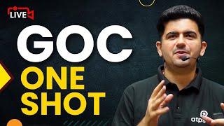 GOC in 1 shot - JEE Main & advanced | All concepts , tricks & pyqs covered | Vineet Khatri