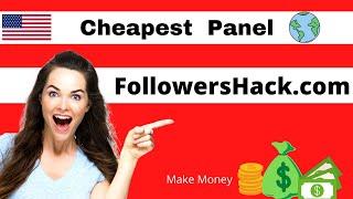 #1 Cheapest SMM Panel USA | FollowersHack.com |  BEST SMM PANEL in USA | SMM PANEL Paypal | America