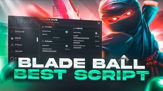 [BEST] BLADE BALL SCRIPT - [LUNAX HUB]  | BEST AUTOPARRY | SOLARA SUPPORT | PASTEBIN 2024