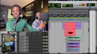 Fedarro In The Studio W/ Female Artist (Pro Tools Vocal Session)