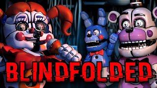 Is It POSSIBLE to BEAT Five Nights at Freddy's Sister Location BLINDFOLDED (ft. @AstralSpiff)