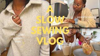 I Made This Super COZY DRESS Just In Time For Autumn! | Viki Sews Andie Dress | Sewing Vlog