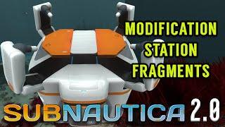 Modification Station Fragments 2024 | Subnautica 2.0 | Guide