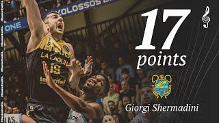 Giorgi Shermadini (17 PTS) | Player Highlights | KOL v LLTF | #BasketballCL 2024-25