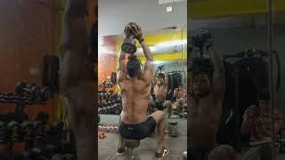 gym video 2023||tricep workout exercise||#shorts #viral #trending #youtubeshorts #pradeepadvice