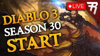 One Last Time! Diablo 3 Season 30 Leveling Gameplay