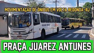 ️[ Praça Juarez Antunes ] Movimentação de Ônibus em Volta Redonda-RJ