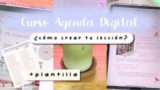 Prepara tu agenda digital  Cómo crear tus secciones en la agenda | Curso HardPeach