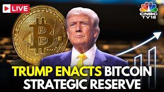 LIVE: Trump's Bitcoin Game-Changer Order | White House Hosts Executive for First Crypto Summit |N18G