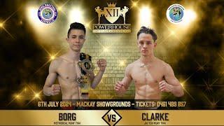 David Borg Vs Matty Clarke - Powerhouse Fight Series XII