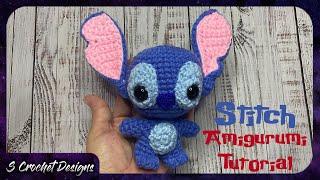 Stitch Amigurumi Free Crochet Pattern