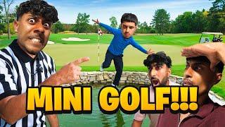 We Went To Mini Golf