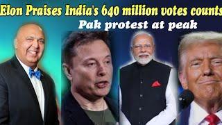 Sajid Tarar on Elon Musk Praises India for counting 640 million votes in a day, Pak Main Armageddon