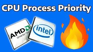 How To Set CPU Process Priority for Applications in Windows